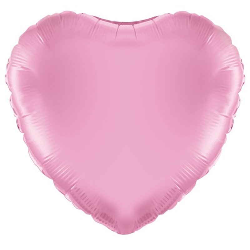 18IN PINK HEART FOIL BALLOON
