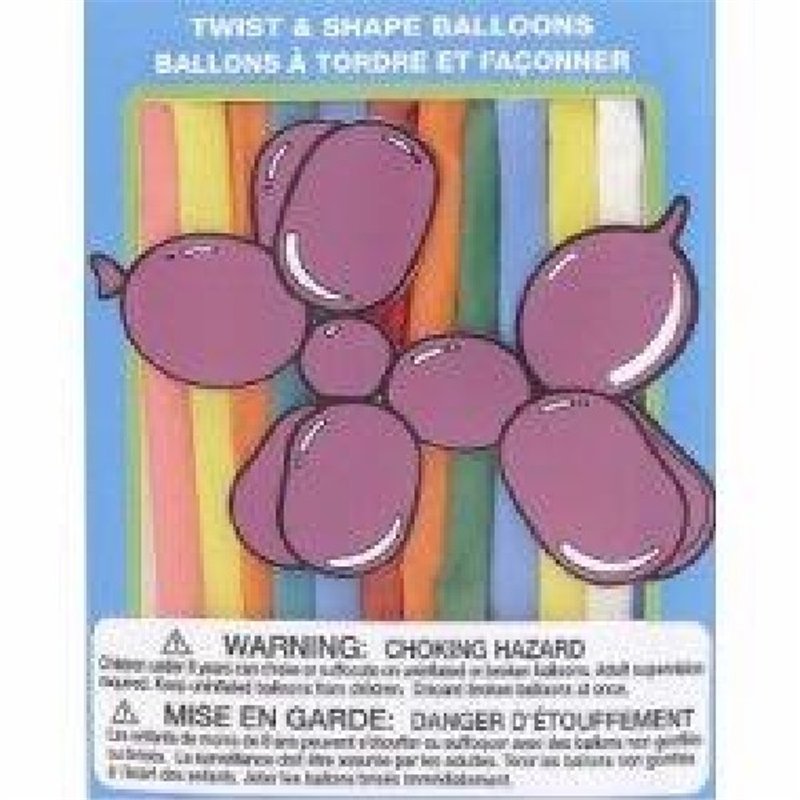 (25) TWIST AND SHAPE ANIMAL BALLOONS