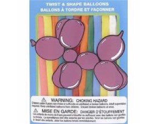 (25) TWIST AND SHAPE ANIMAL BALLOONS