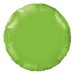 18IN LIME GREEN ROUND FOIL BALLOON