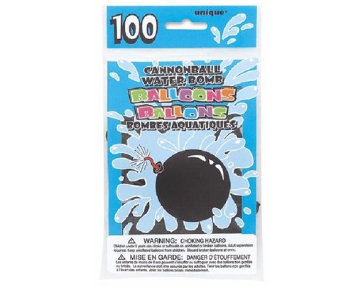 (100) CANNONBALL WATER BOMB