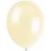 (10) 12IN IVORY CREAM BALLOONS