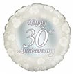 18IN HAPPY 30TH ANNIVERSARY FOIL