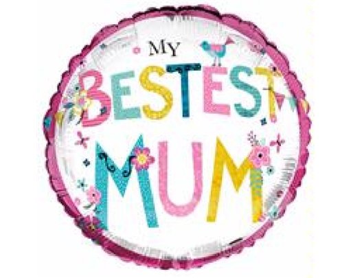18IN BEST MUM FOIL BALLOON