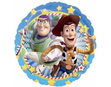 WOODY & BUZZ 18IN FOIL BALLOON