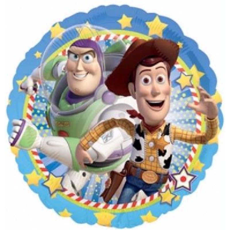 WOODY & BUZZ 18IN FOIL BALLOON