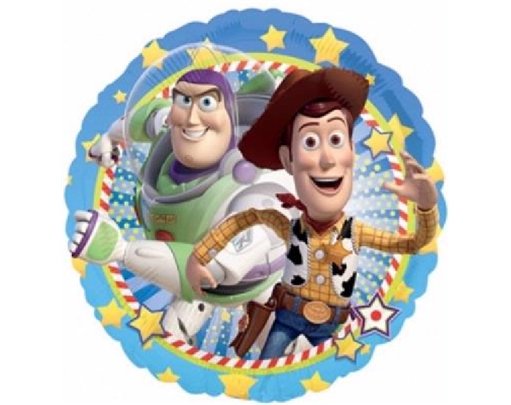 WOODY & BUZZ 18IN FOIL BALLOON