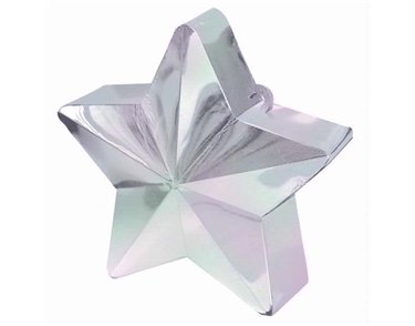 IRIDESCENT STAR BALLOON WEIGHT