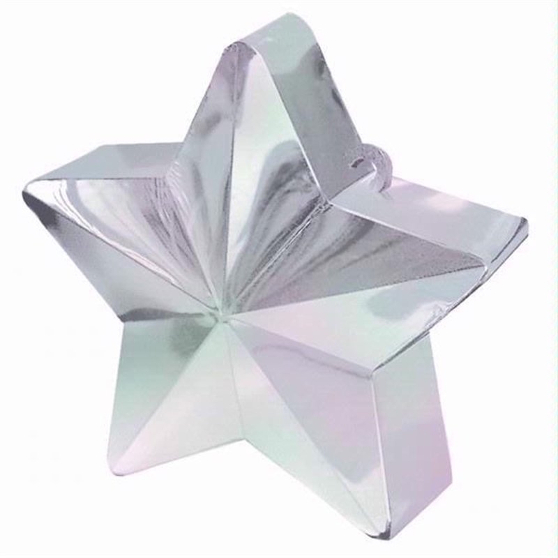 IRIDESCENT STAR BALLOON WEIGHT