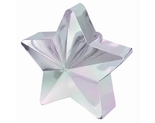 IRIDESCENT STAR BALLOON WEIGHT