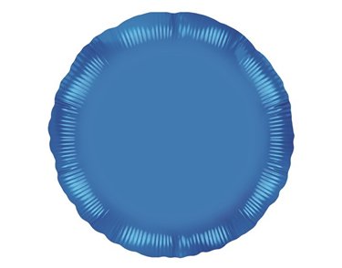 18IN BLUE ROUND FOIL BALLOON