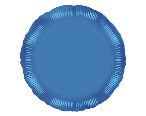 18IN BLUE ROUND FOIL BALLOON