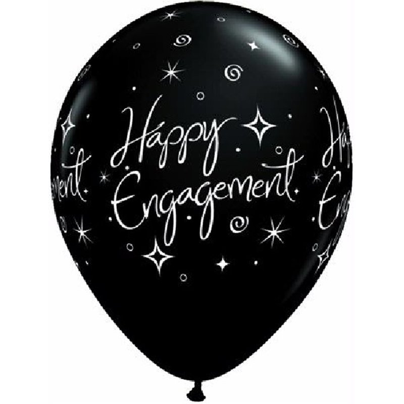 (25) 11in ENGAGEMENT SPARKLES QUALATEX