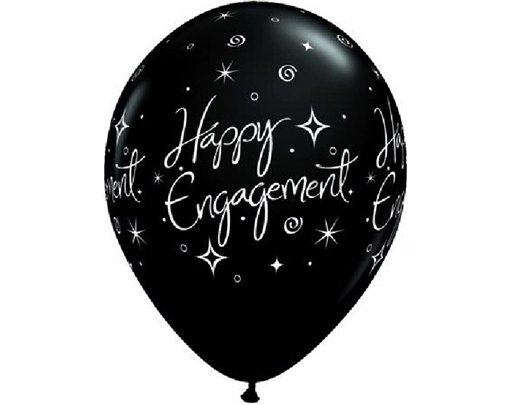 (25) 11in ENGAGEMENT SPARKLES QUALATEX
