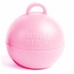 BUBBLE BALLOON WEIGHT BABY PINK 25S