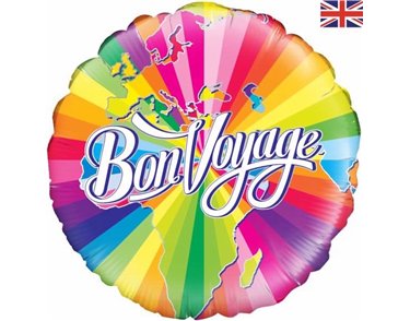 18IN BON VOYAGE FOIL BALLOON