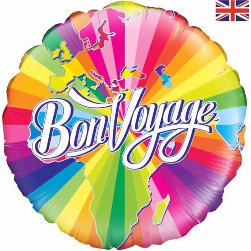 18IN BON VOYAGE FOIL BALLOON