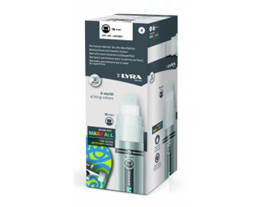 PC-17K POSCA CHISEL BROAD WHITE
