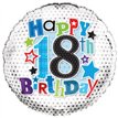 18TH B/DAY 18IN FOIL BALLOON