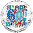 18IN 60TH MALE FOIL BALLOON