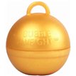BUBBLE BALLOON WEIGHT GOLD 25S