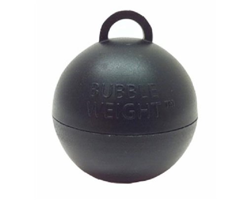 BUBBLE BALLOON WEIGHT BLACK 25S