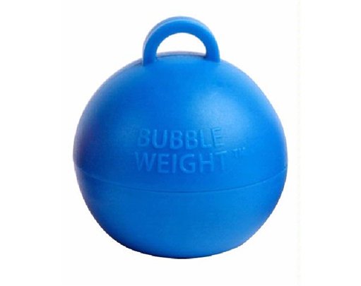 BUBBLE BALLOON WEIGHT BLUE 25S