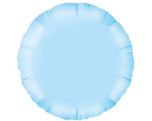 18IN LT. BLUE ROUND FOIL BALLOON