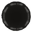 18IN BLACK ROUND FOIL BALLOON