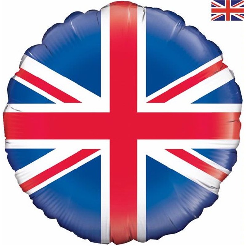 18IN UNION FLAG FOIL BALLLOON