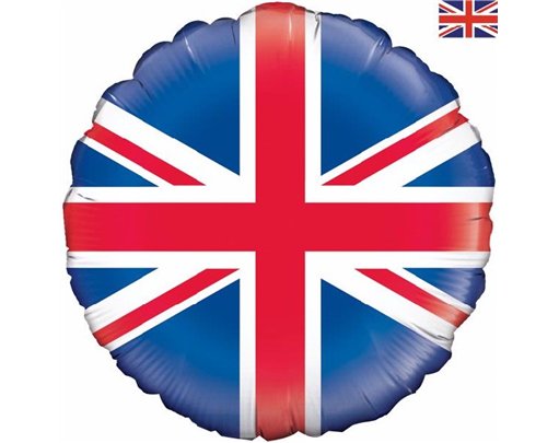 18IN UNION FLAG FOIL BALLLOON