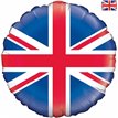 18IN UNION FLAG FOIL BALLLOON