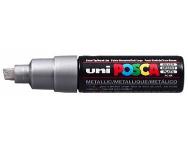 PC-8K POSCA CHISEL SILVER