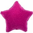 FUCHSIA HOLOGRAPHIC STAR 19IN FOIL