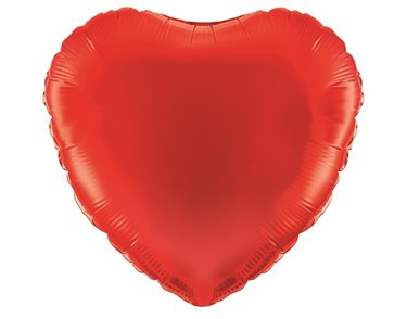 18IN RED HEART FOIL BALLOON