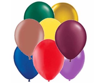 (8) 12IN ASST PEARLISED ASST BALLOONS