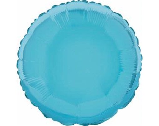 BABY BLUE ROUND 18IN FOIL BALLOON