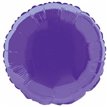 DEEP PURPLE ROUND 18IN FOIL BALLOON