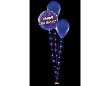 BALLOONLITE BOUQUET 3 WIRE BLUE LED LIGHTS
