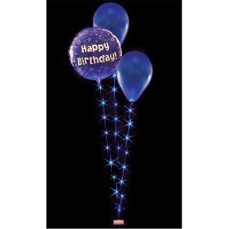 BALLOONLITE BOUQUET 3 WIRE BLUE LED LIGHTS