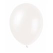 (50) 12IN IRIDESCENT WHITE PEARLISED BALLOONS