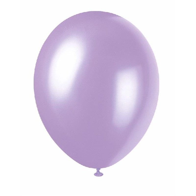 (50) 12IN LAVENDAR PEARLIZED BALLOONS