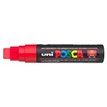 PC-17K POSCA CHISEL BROAD RED