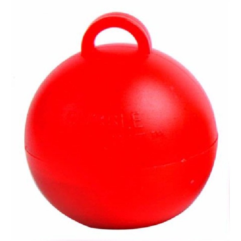 BUBBLE BALLOON WEIGHT RED 25S