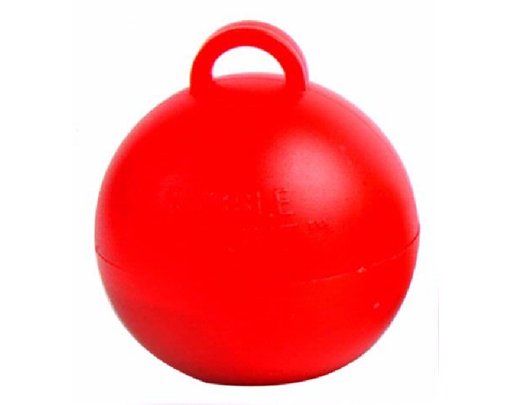 BUBBLE BALLOON WEIGHT RED 25S