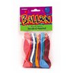 (10) 12IN STANDARD ASST BALLOONS