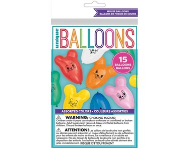 (15) MOUSE BALLOONS