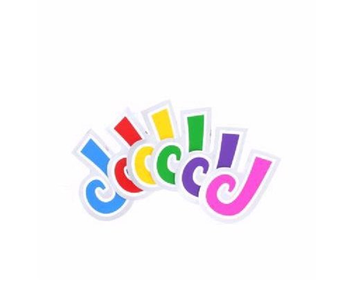 LETTER J BALLOON STICKER 48S