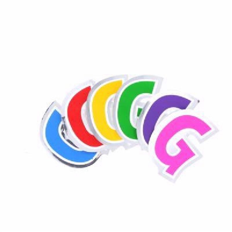 LETTER G BALLOON STICKER 48S