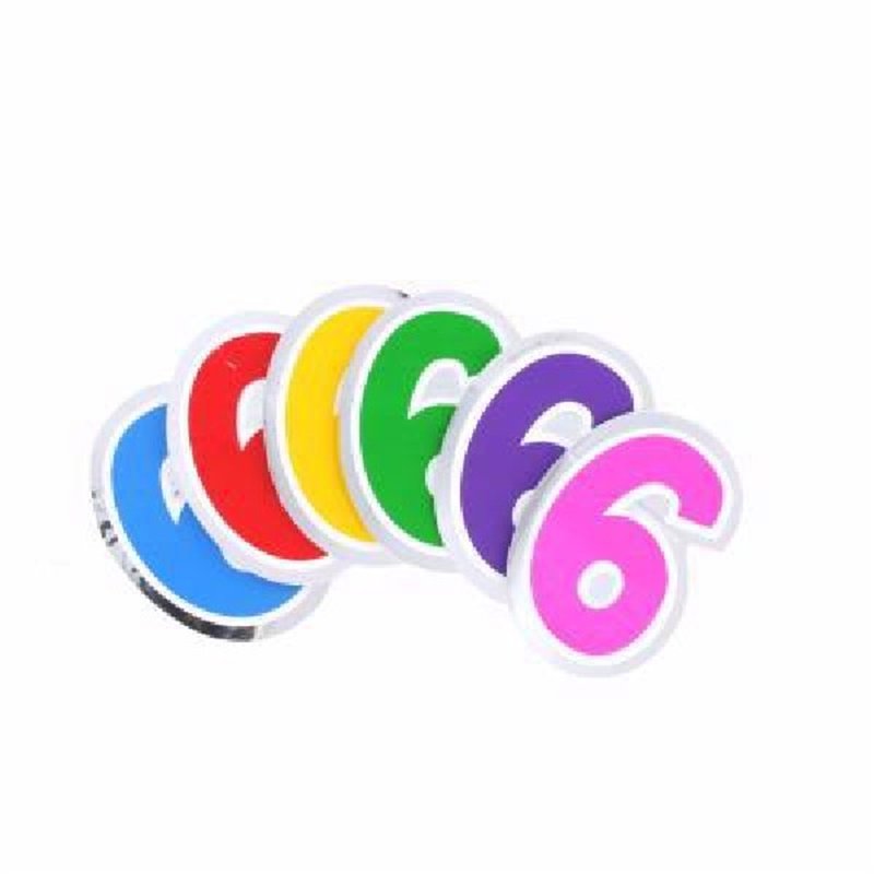 BALLOON NUMBERS - 6 48S